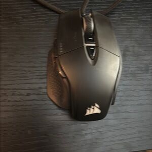 Ergonomic Black Office Mouse with Matte Finish